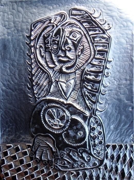 picasso's sister aluminum by Darcy Meeker